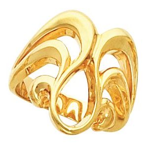 Nirvana Rings in 14K White Gold