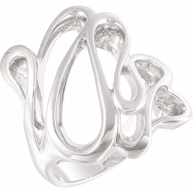 Nuri Rings in 14K White Gold