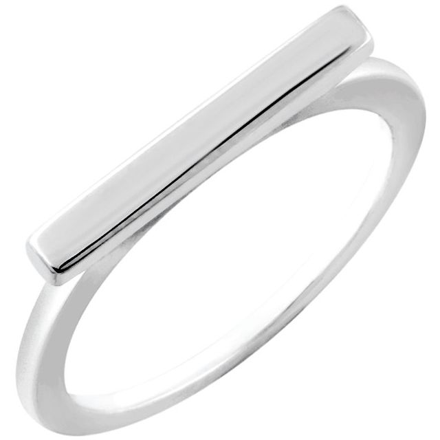 Nusaybah Rings in 14K White Gold