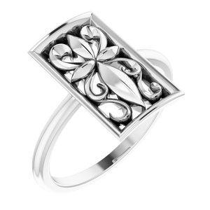 Namaari Rings in 14K White Gold