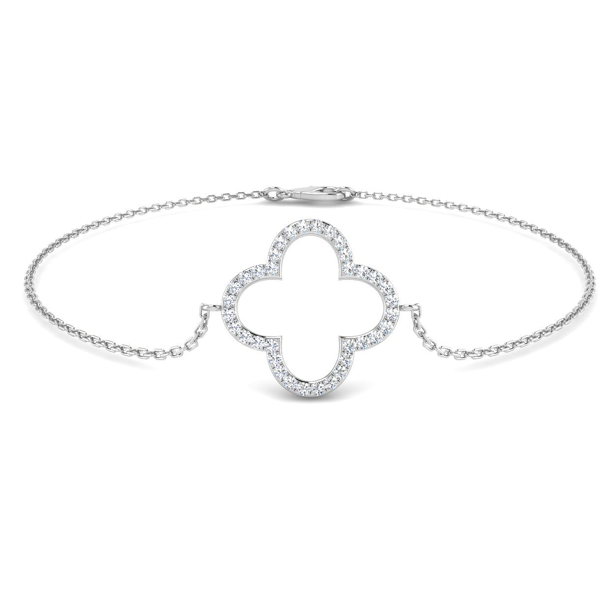 0.2 ct Natural Diamond Round Bracelet