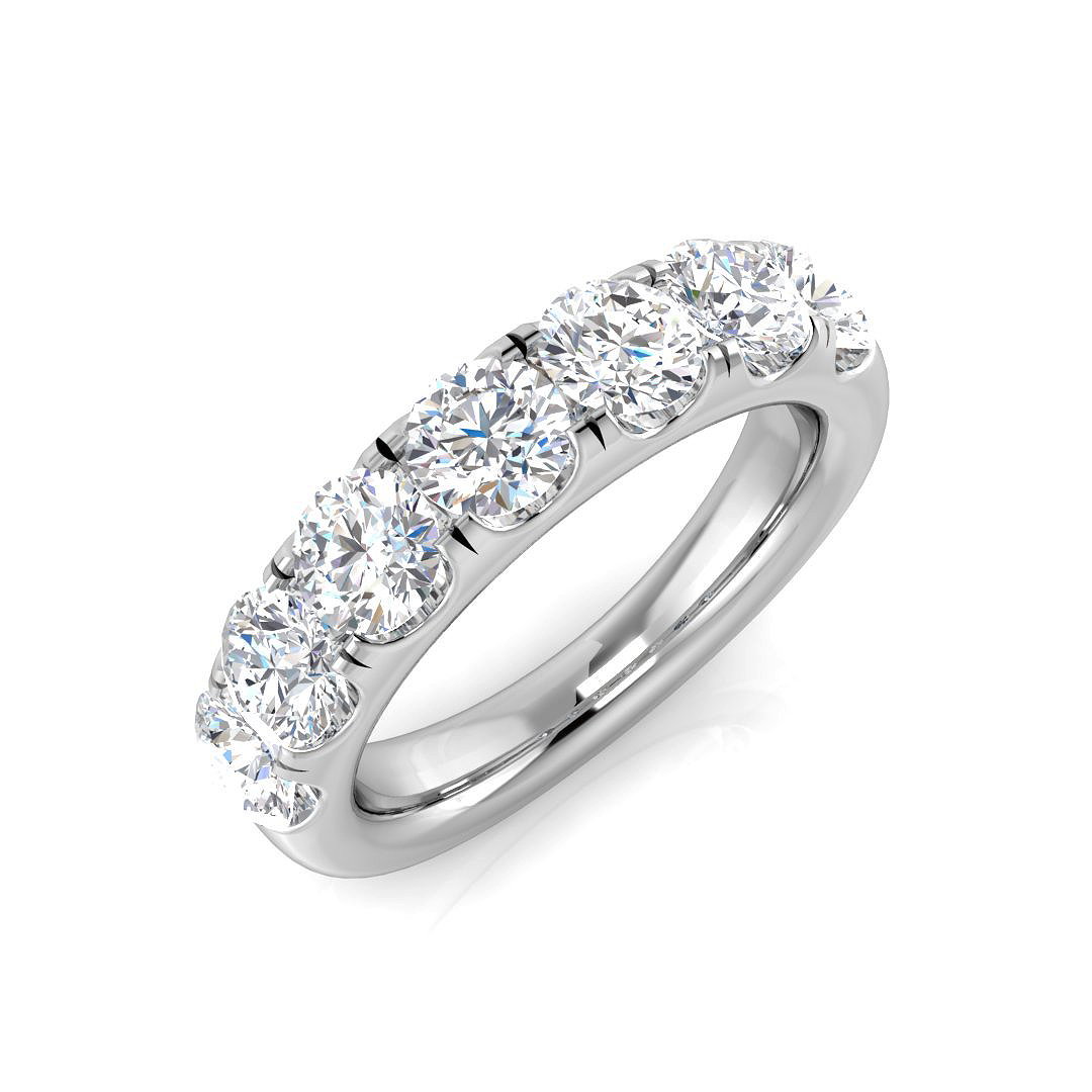 2.2 ct Natural Diamond Round Ring