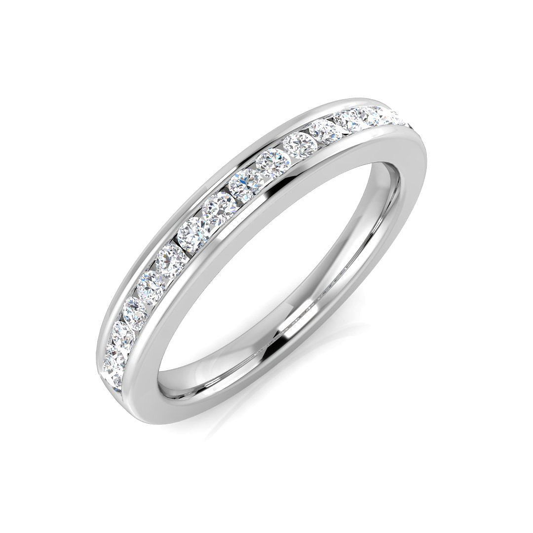 0.25 ct Natural Diamond Round Ring