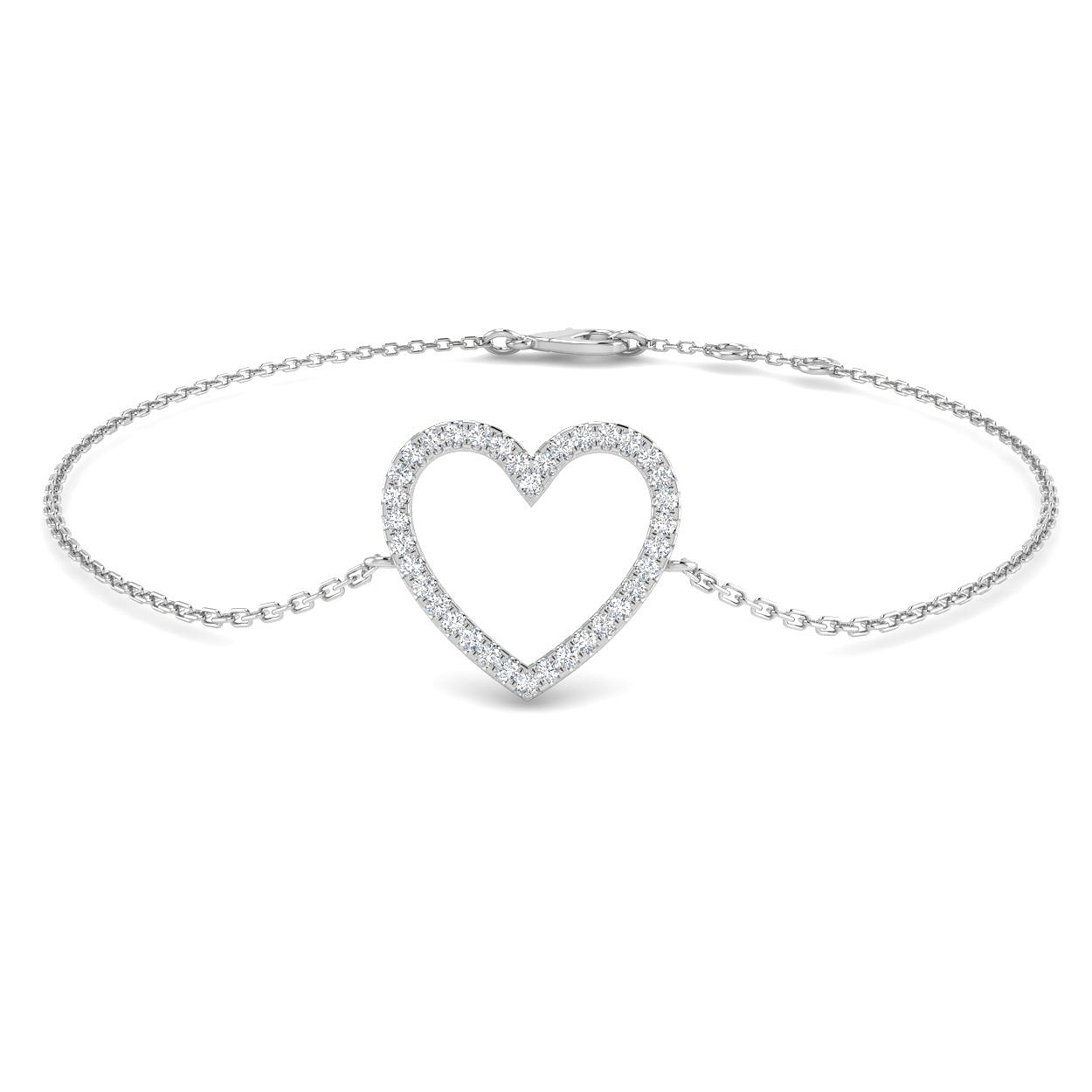 0.15 ct Natural Diamond Round Bracelet