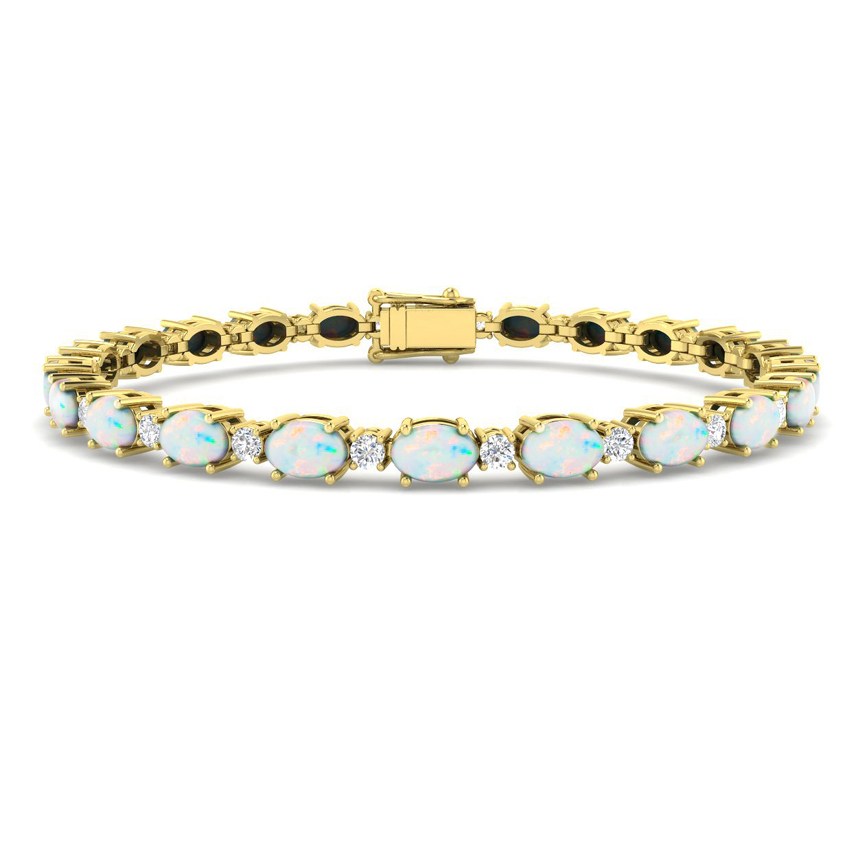 8.65 ct Opal Oval Bracelet