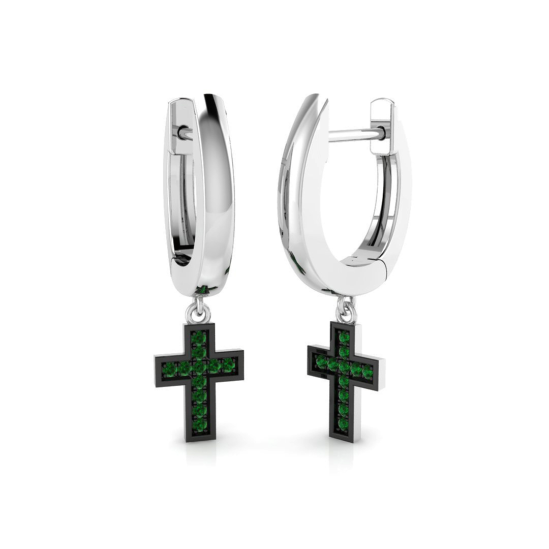 0.05 Ct Natural Diamond Round Cut  in 9K White Gold