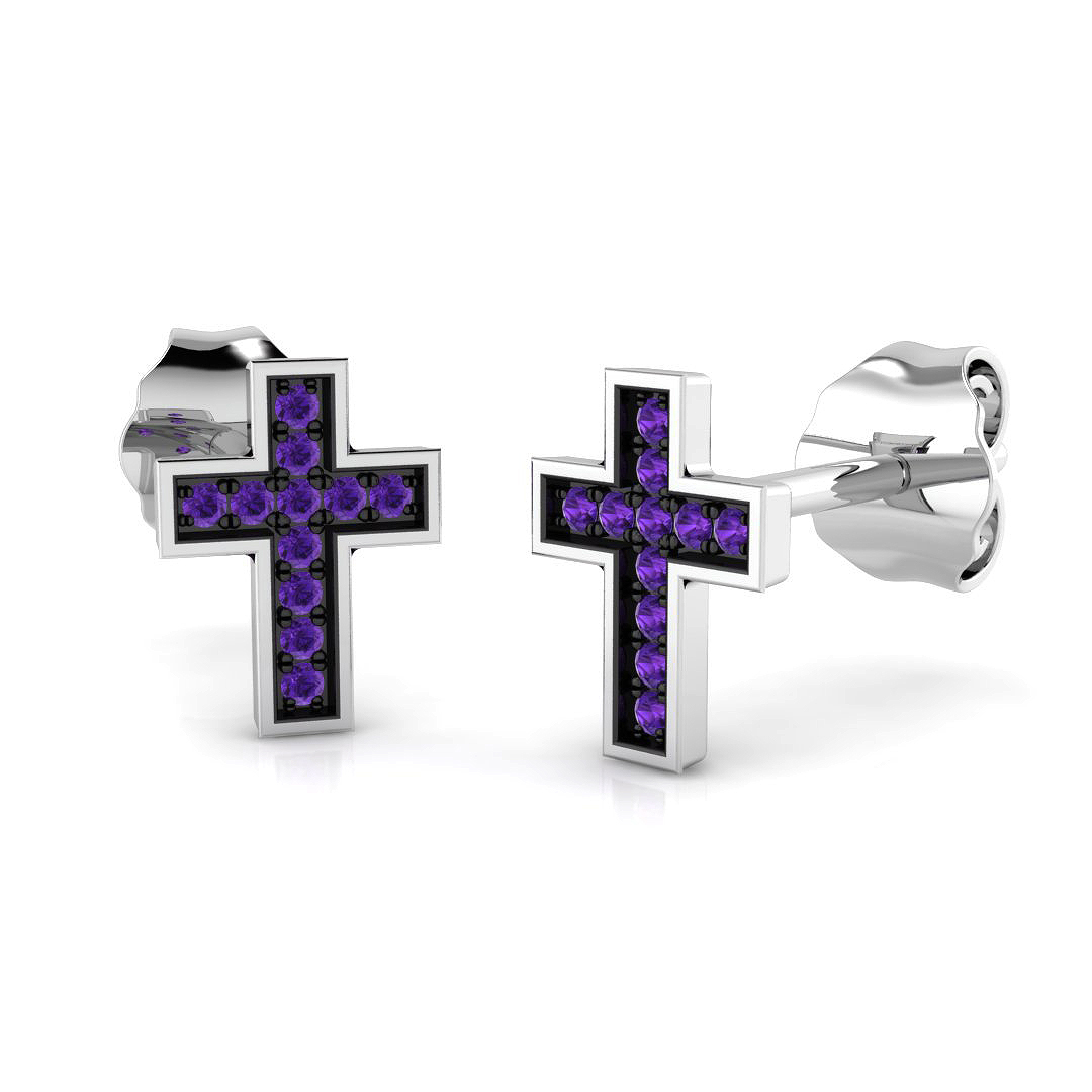 0.05 Ct Natural Diamond Round Cut  in 9K White Gold