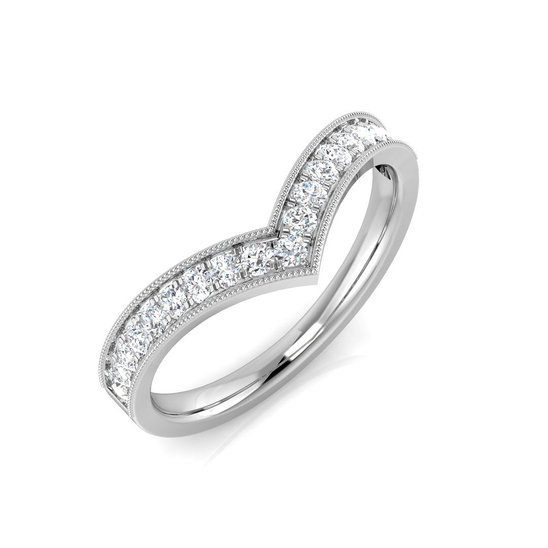 0.25 ct Natural Diamond Round Ring