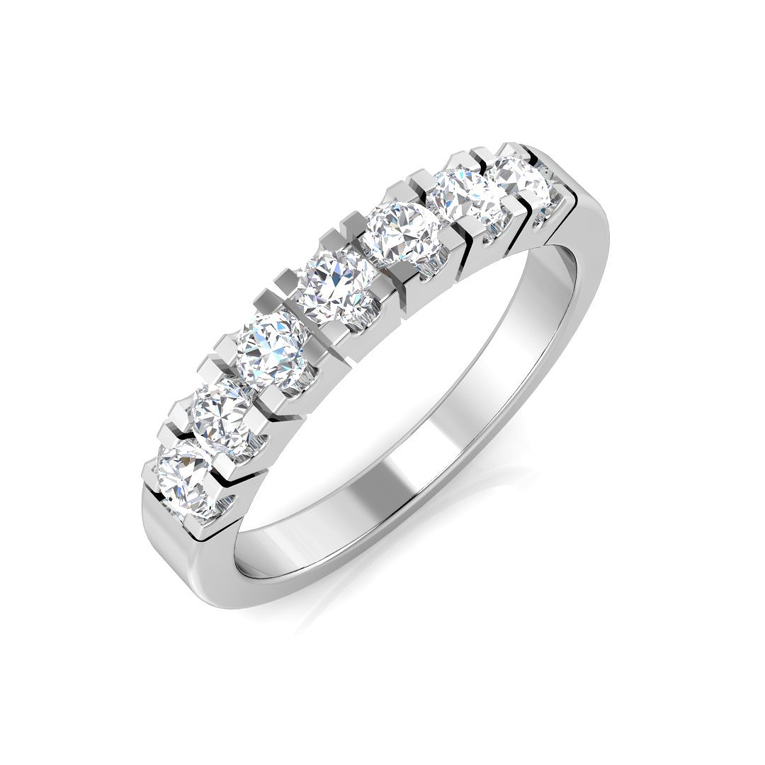 0.5 ct Natural Diamond Round Ring