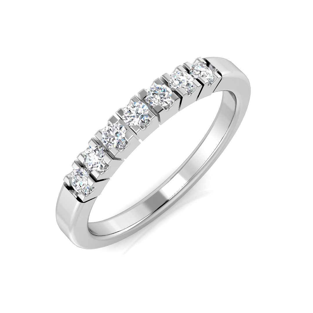 0.2 ct Natural Diamond Round Ring