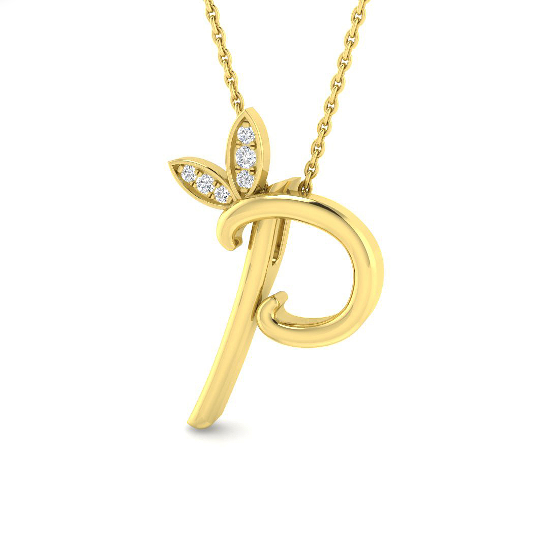 0.05 ct Natural Diamond Round Pendant