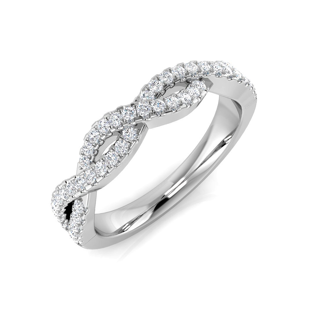 0.25 ct Natural Diamond Round Ring