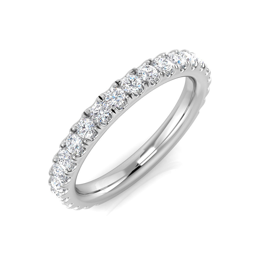 0.6 ct Natural Diamond Round Ring