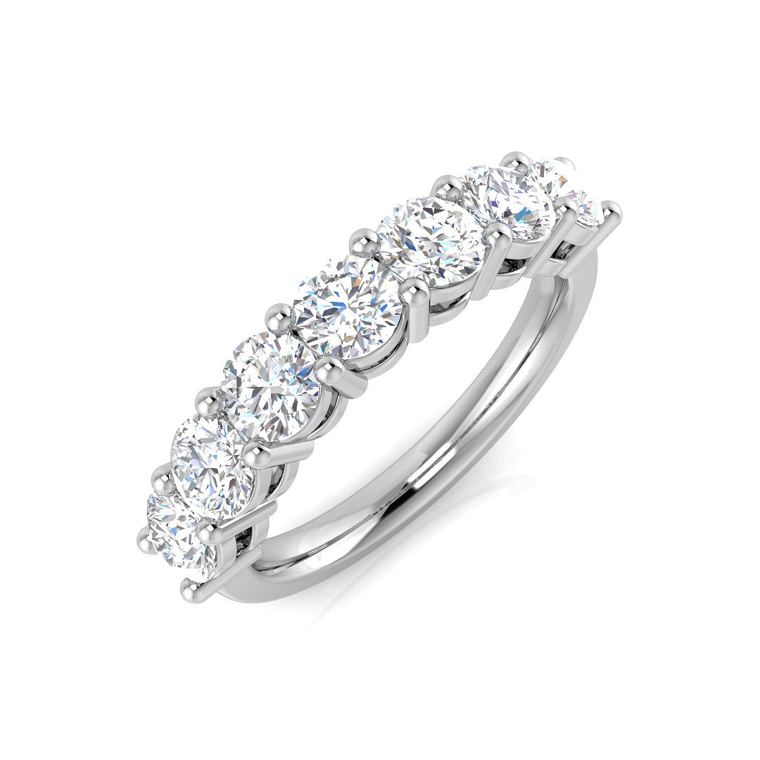 2.2 ct Natural Diamond Round Ring