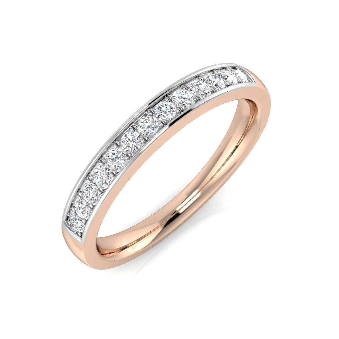 0.2 ct Natural Diamond Round Ring