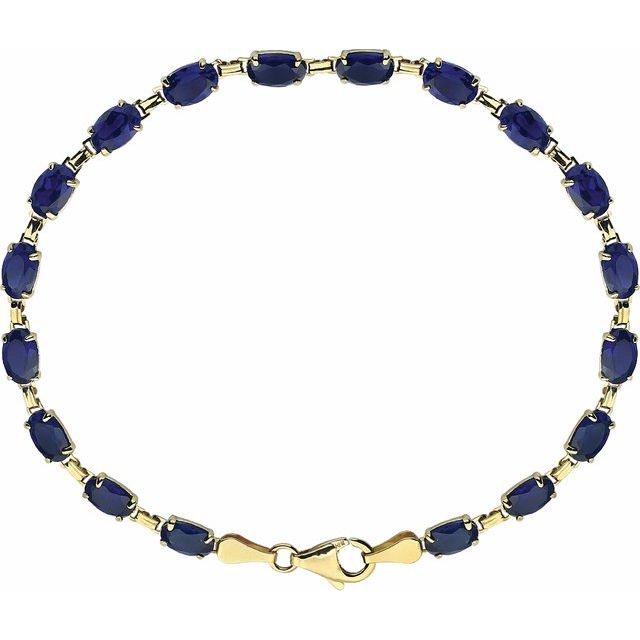 Tehreem Blue Sapphire  Diamond Bracelet