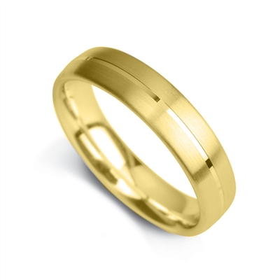 Asher Plain Wedding Rings for Women in Silver 925