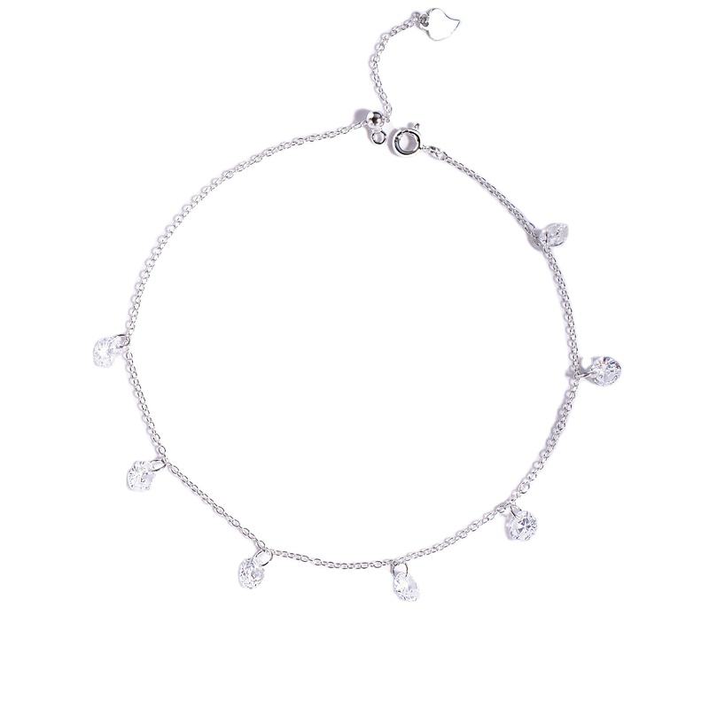 Lustra Round Natural Diamond Chain Bracelet | Sunshine Diamonds